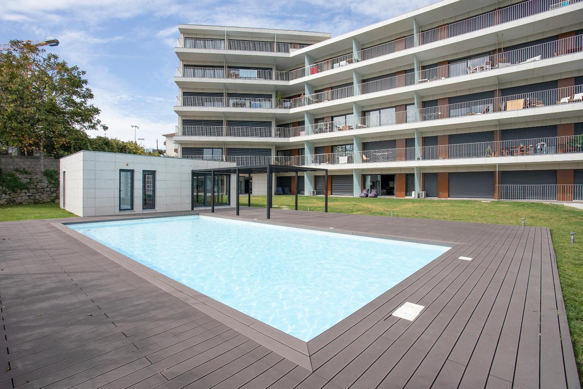 Liiiving In Porto - Dragao Pool View Apartment ภายนอก รูปภาพ